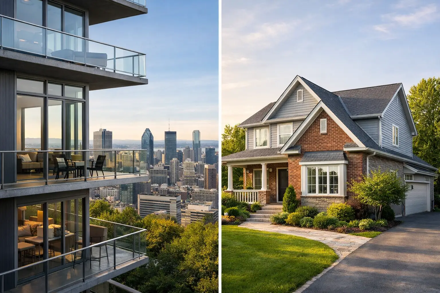 Condo ou maison Montréal : quel choix faire ?